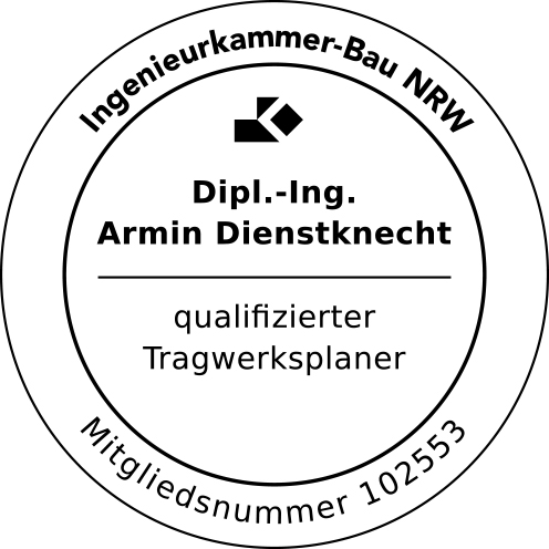 Stempel qualifizierter Tragwerksplaner